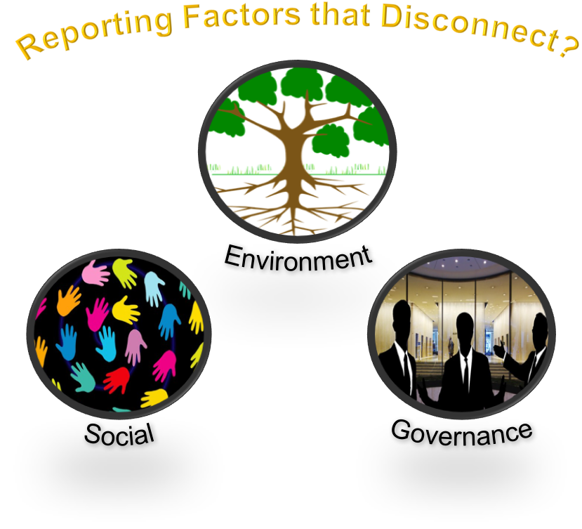 Environmental, Social and Governance: Reporting Factors that Disconnect 