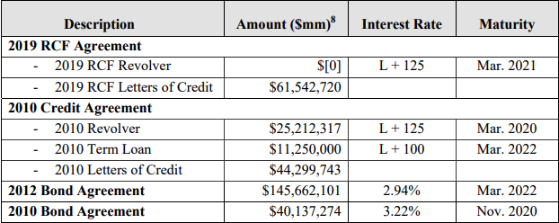 Chapter 11 Bankruptcy Cases Petition