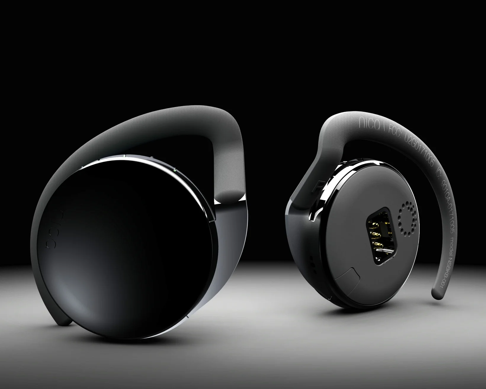 compact Bluetooth headset