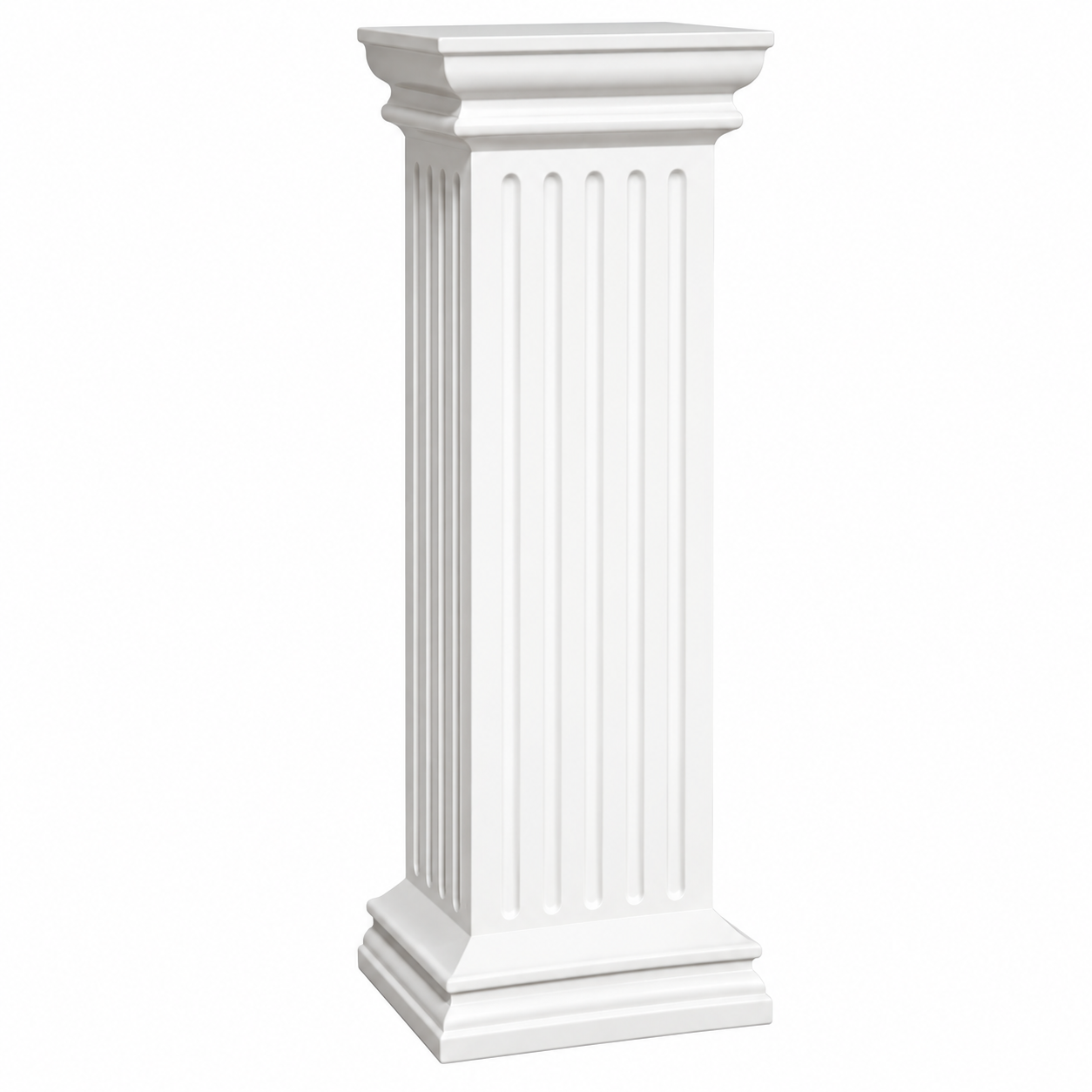 Classical White Fluted Column Pedestal.png