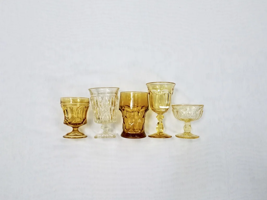 Yellow Goblets from The Copper Quail