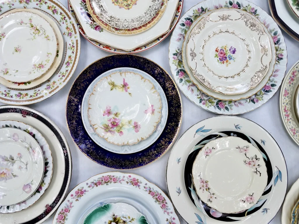 Mismatched China from The Copper Quail