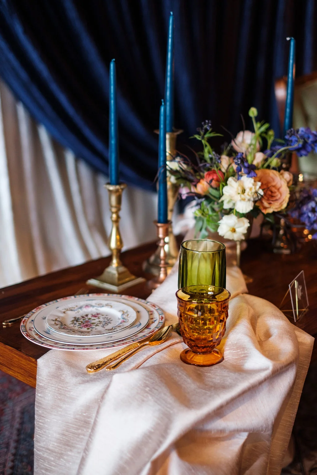 Green Wedding Goblets for your Wedding Tables