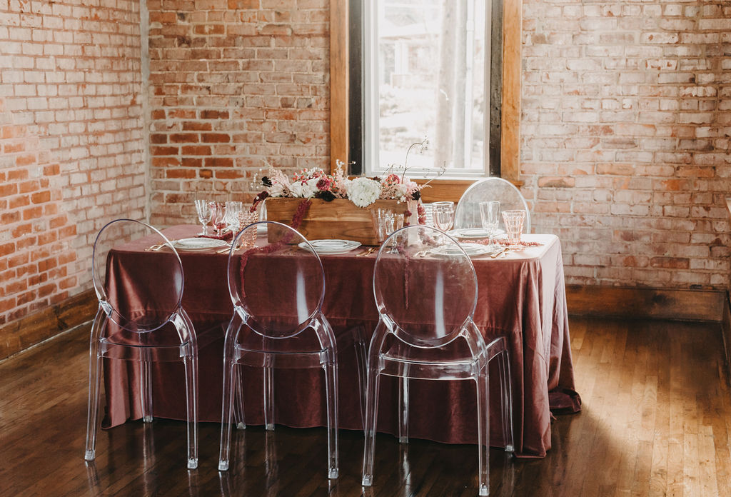 Velvety Pink Tablescape by The Copper Quail