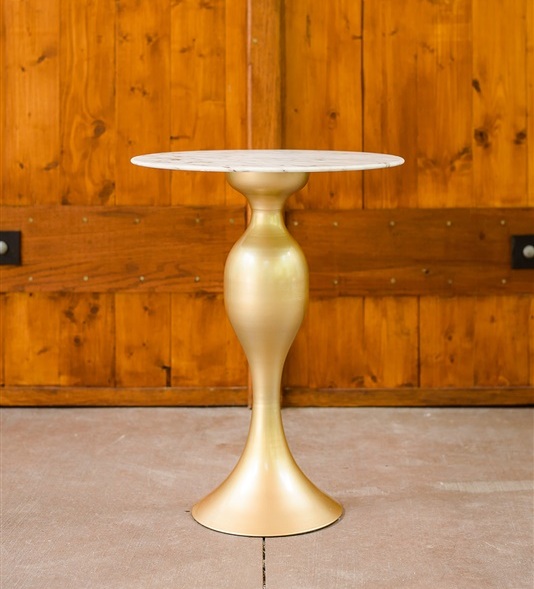 Gold and Marble Table