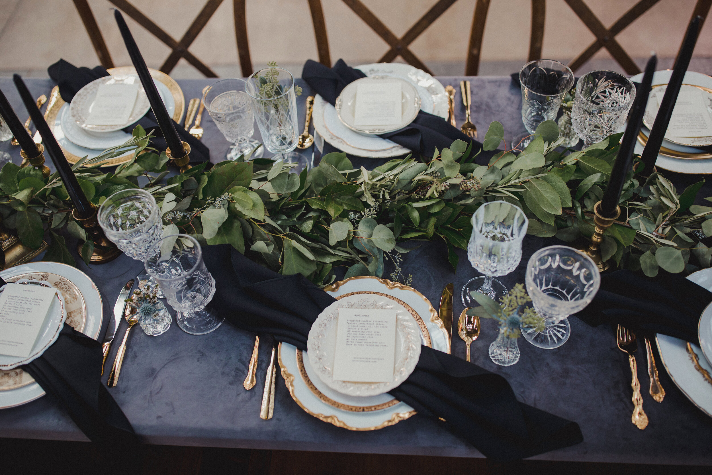Clear Goblets from The Copper Quail