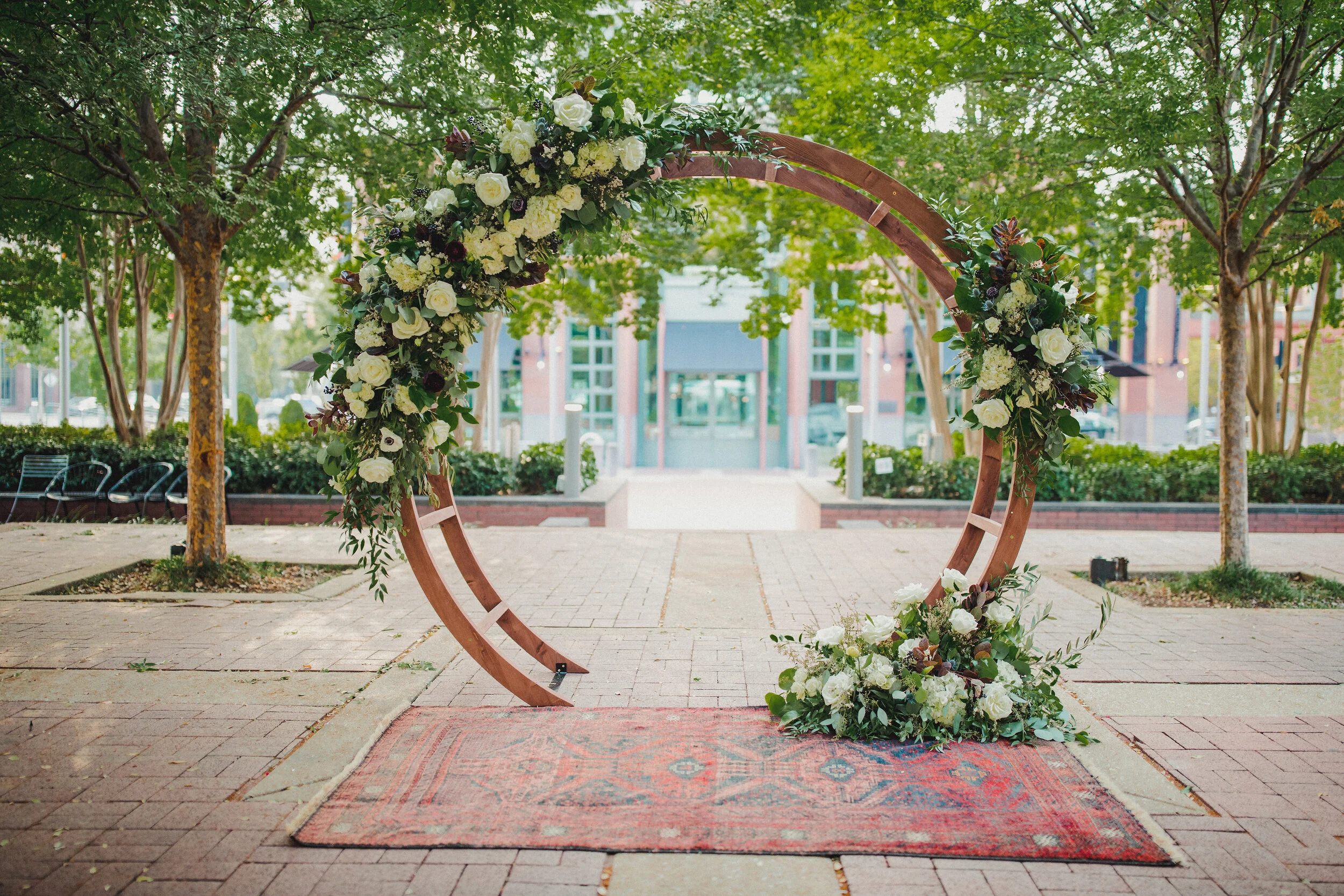 Vintage Red Rug from The Copper Quail