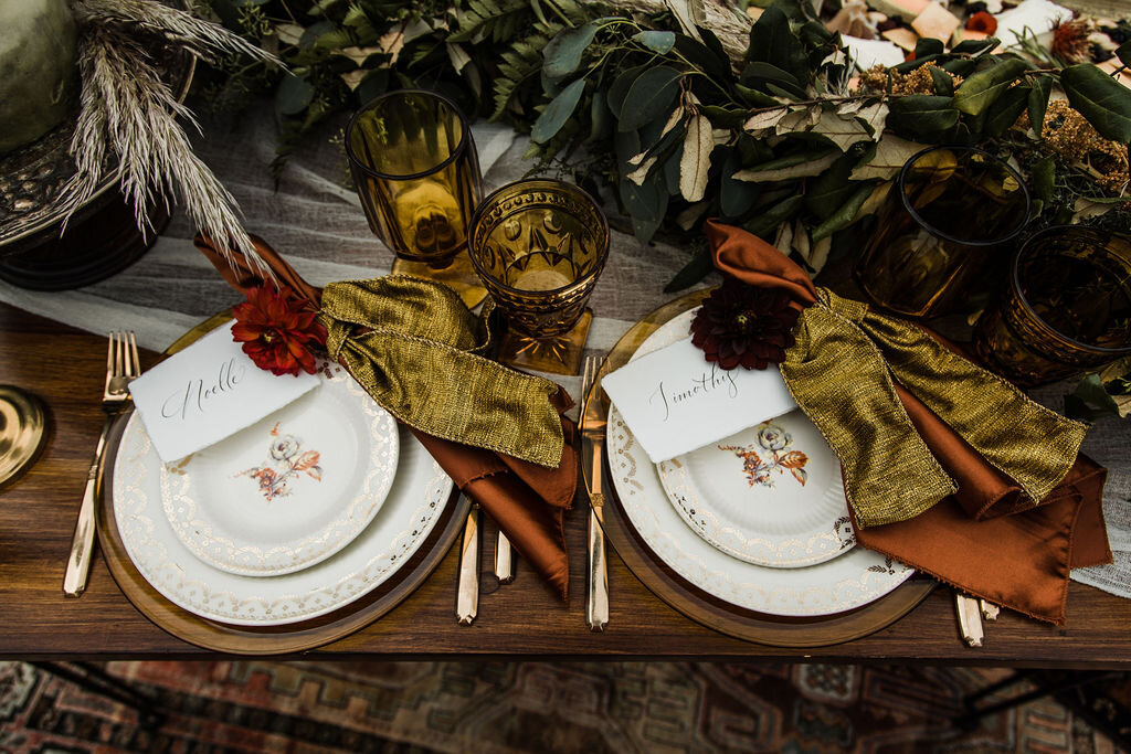 Gold Flatware from The Copper Quail