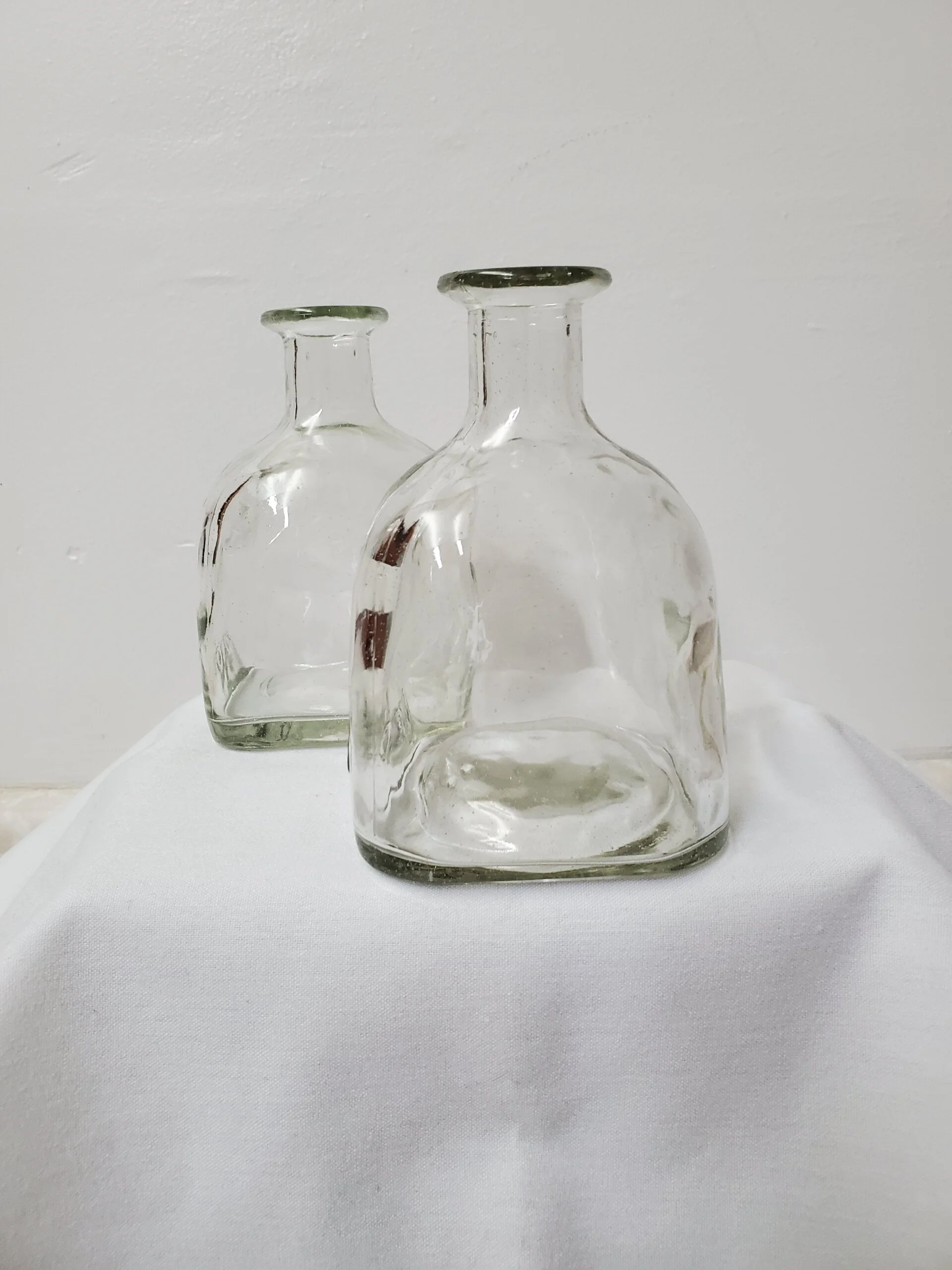 Vintage Petron Glass Bottles from The Copper Quail