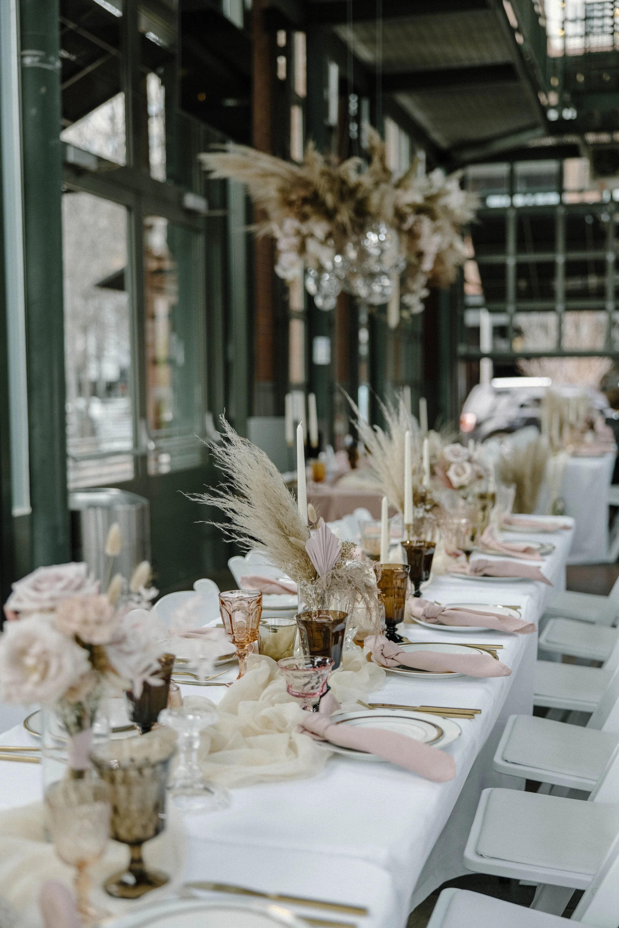 Pink Goblets from The Copper Quail