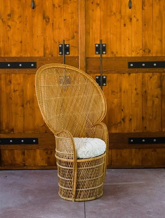 Boho Peacock Chair from The Copper Quail