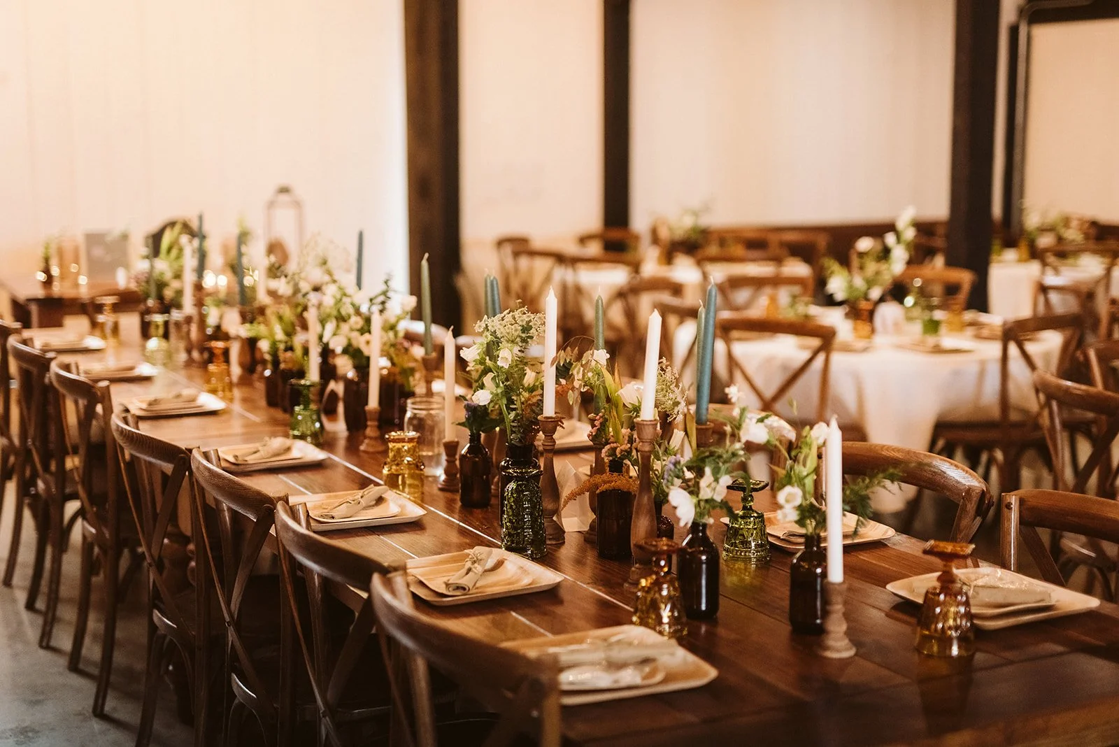 Green Wedding Goblets for your Wedding Tables