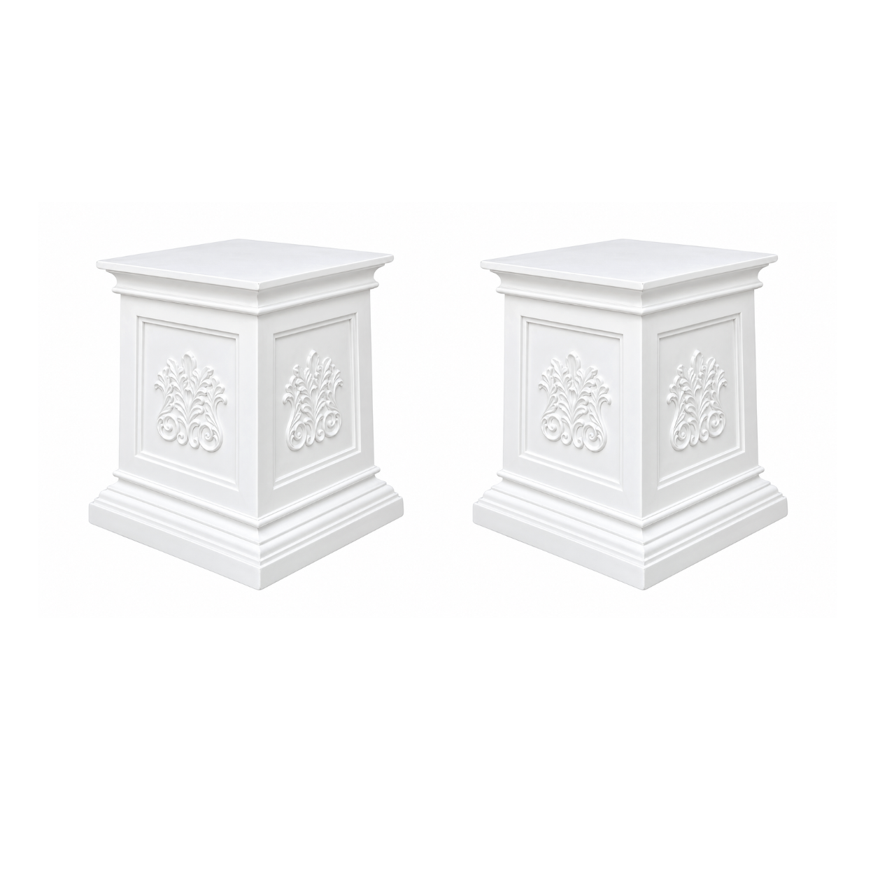 21" Low Medallion Pedestals