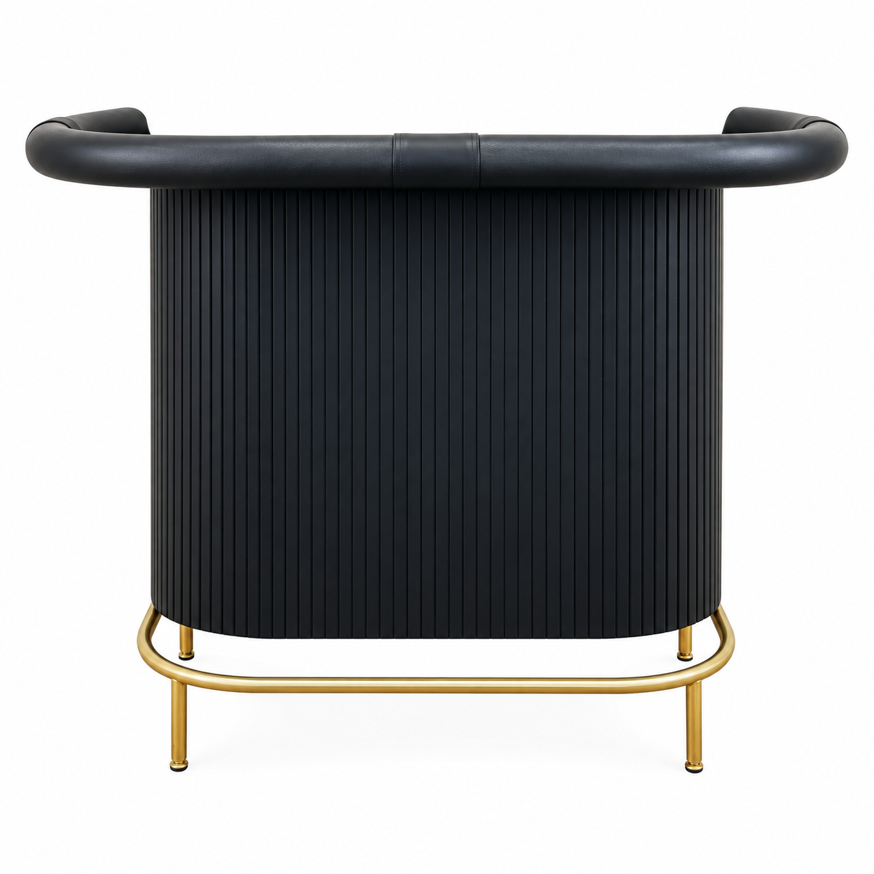 Modern Black Fluted Bar Console.png