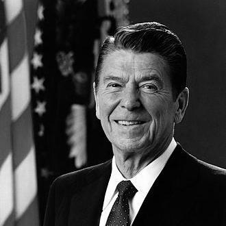 Ronald Reagan, United States President, 1981-1989