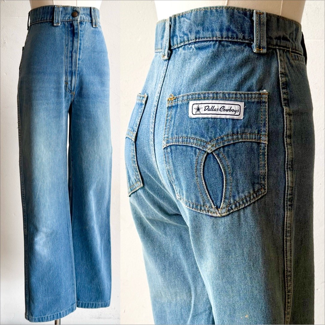 1970’s ~ Early 80’s Dallas Cowboy Jeans • XS