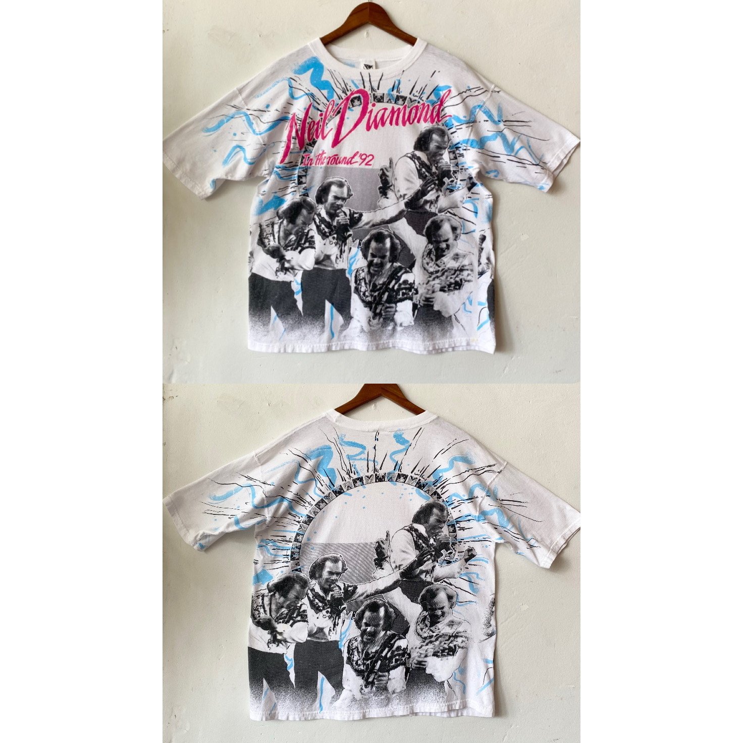 1992 Neil Diamond Concert Tour Tee • XL