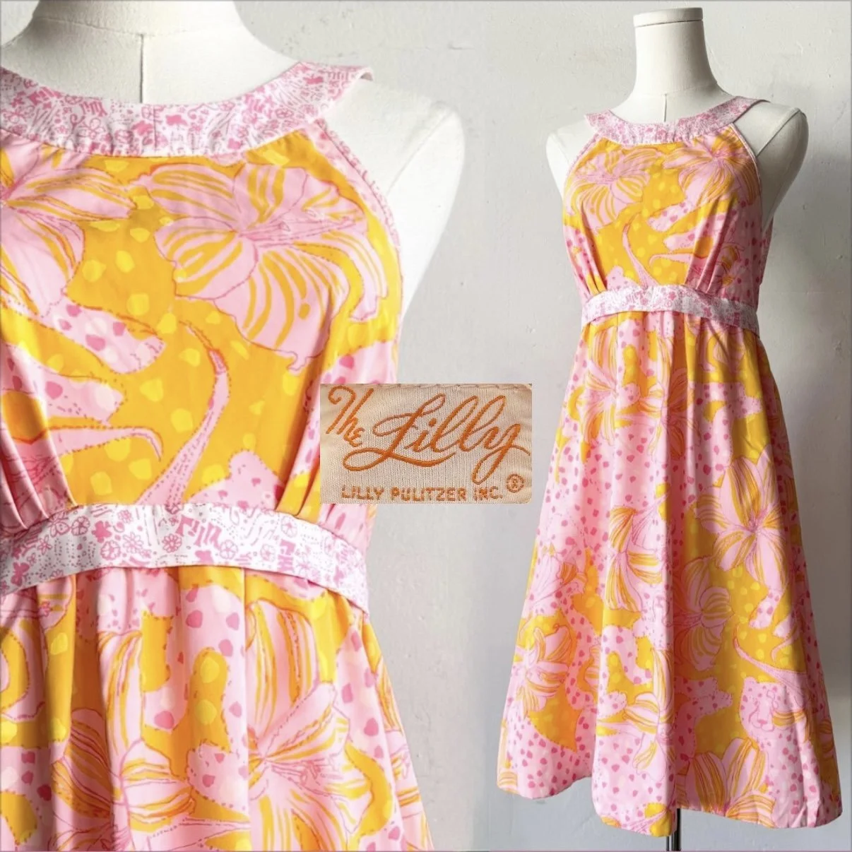 Y2K Lilly Pulitzer “The Lilly” Dress • S