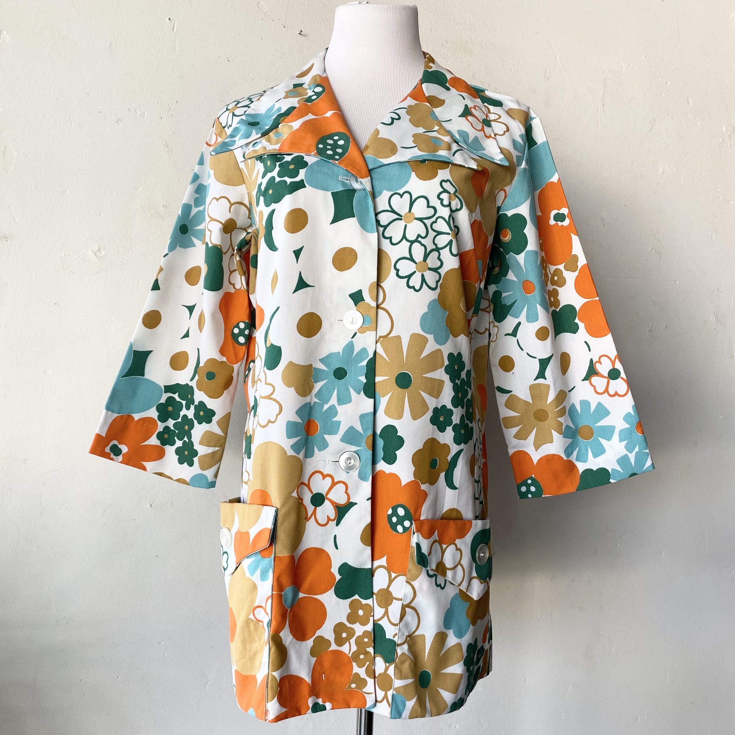 1970’s Floral Smock • L
