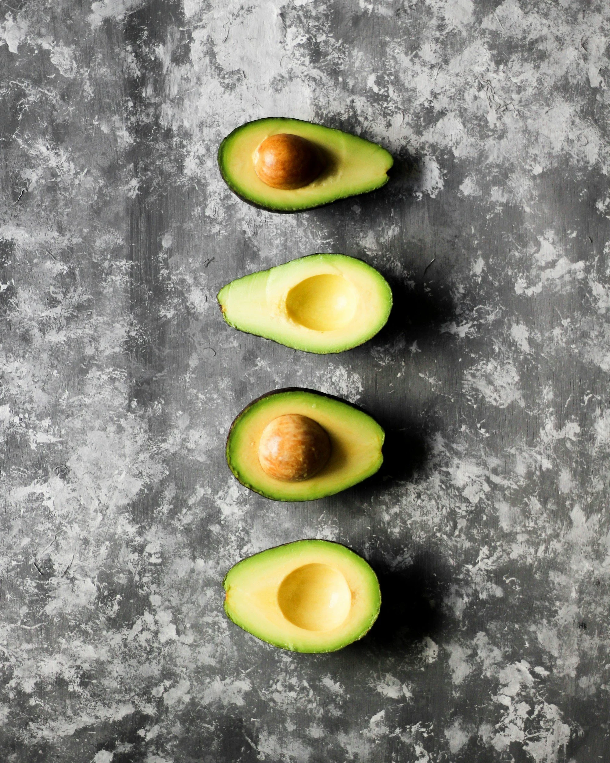 A photo of avocados, which are full of healthy fats to support brain health and mood.
