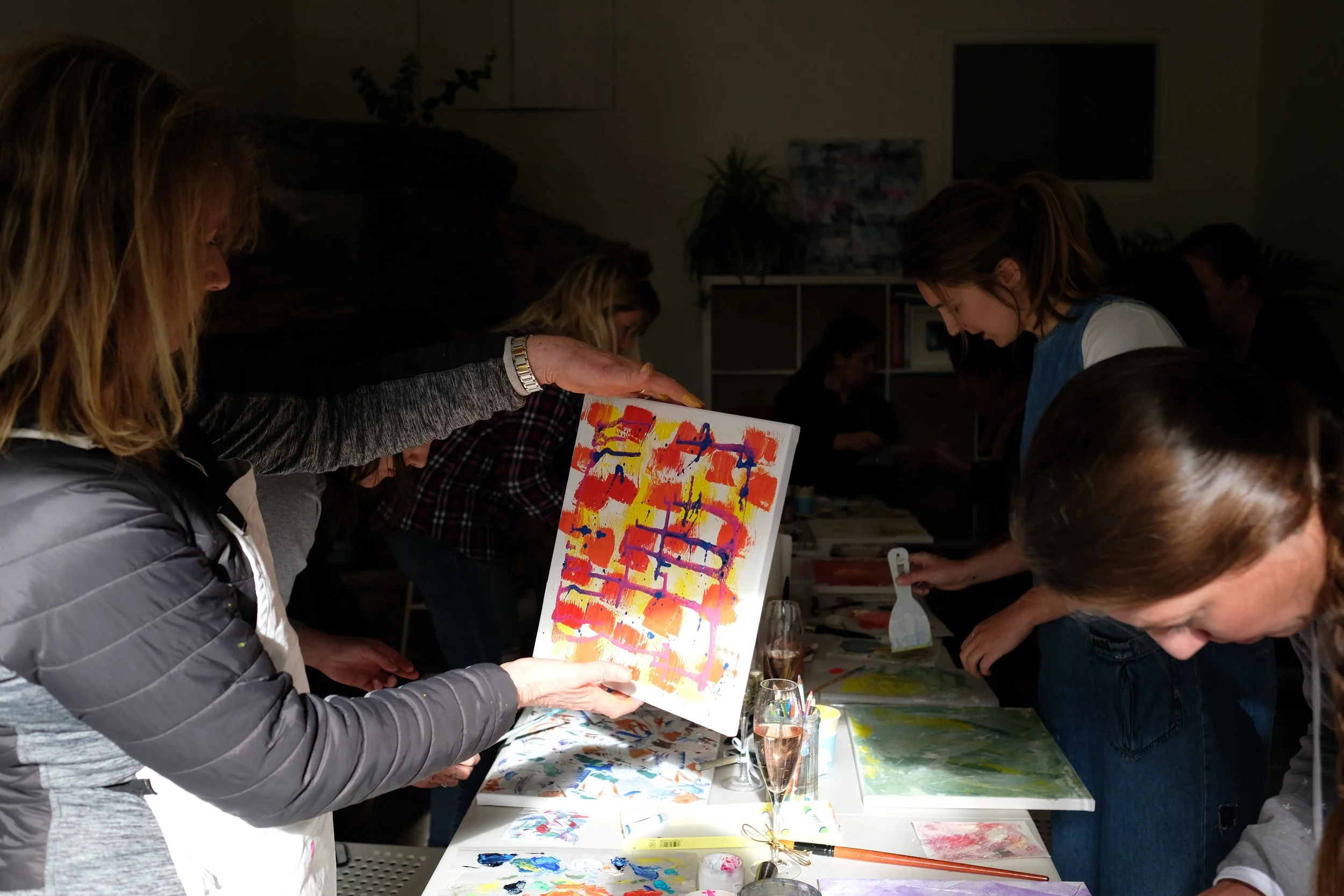 And everyone is pretty much professional artists now...so, I guess my work is done here! 
