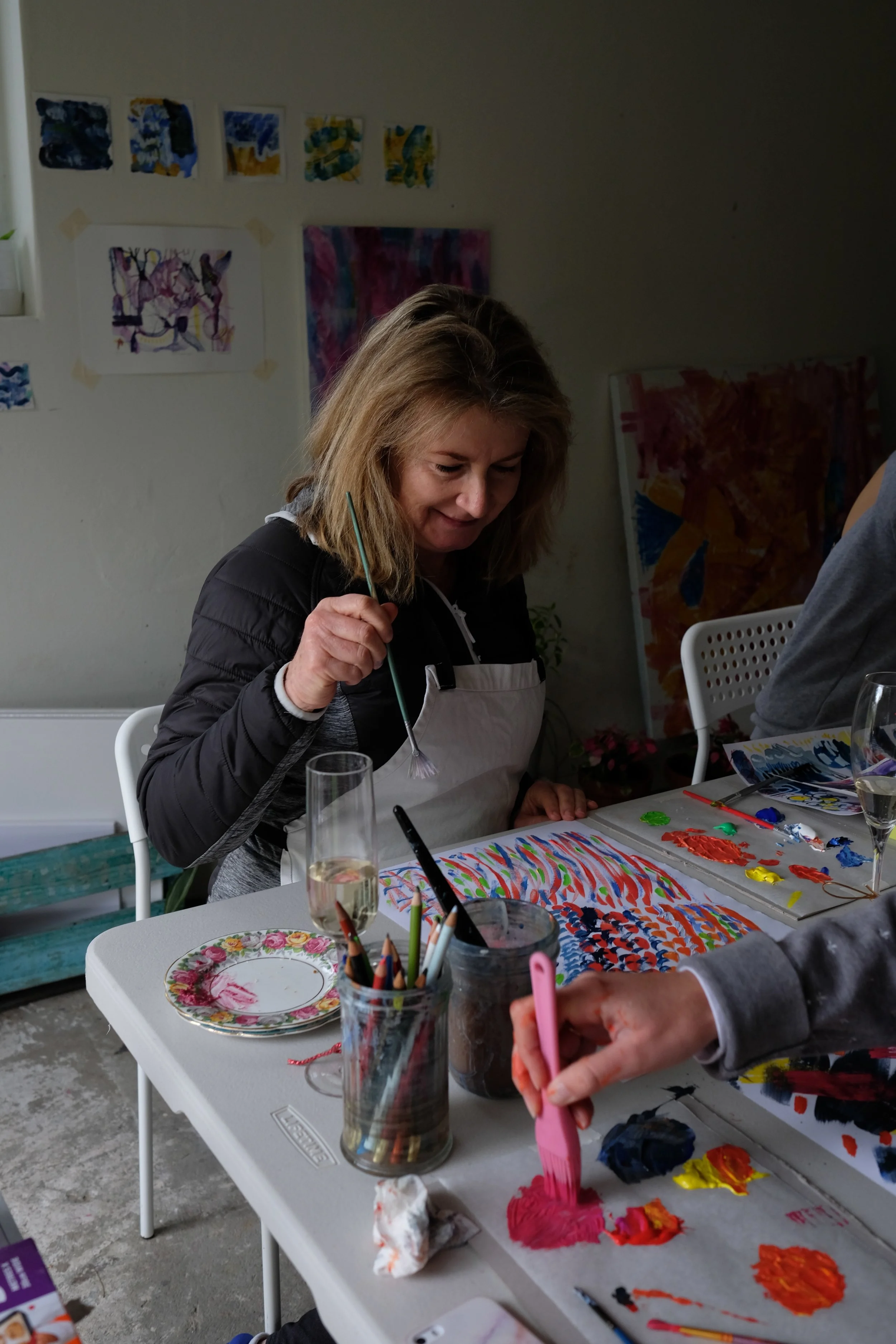Playful art brings out the smiles!