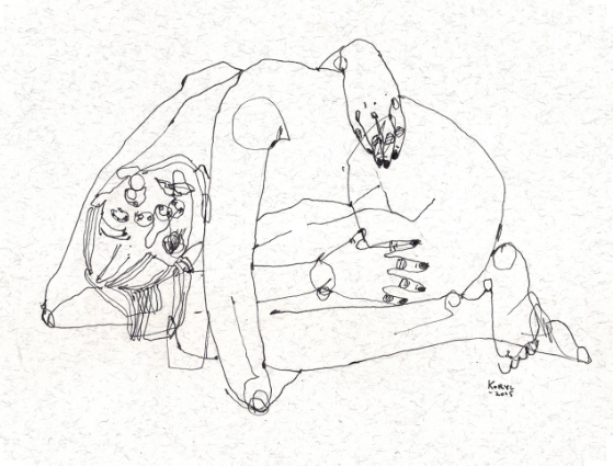 In love with Karolina Koryl's drawings <3 http://korvjl.tumblr.com
