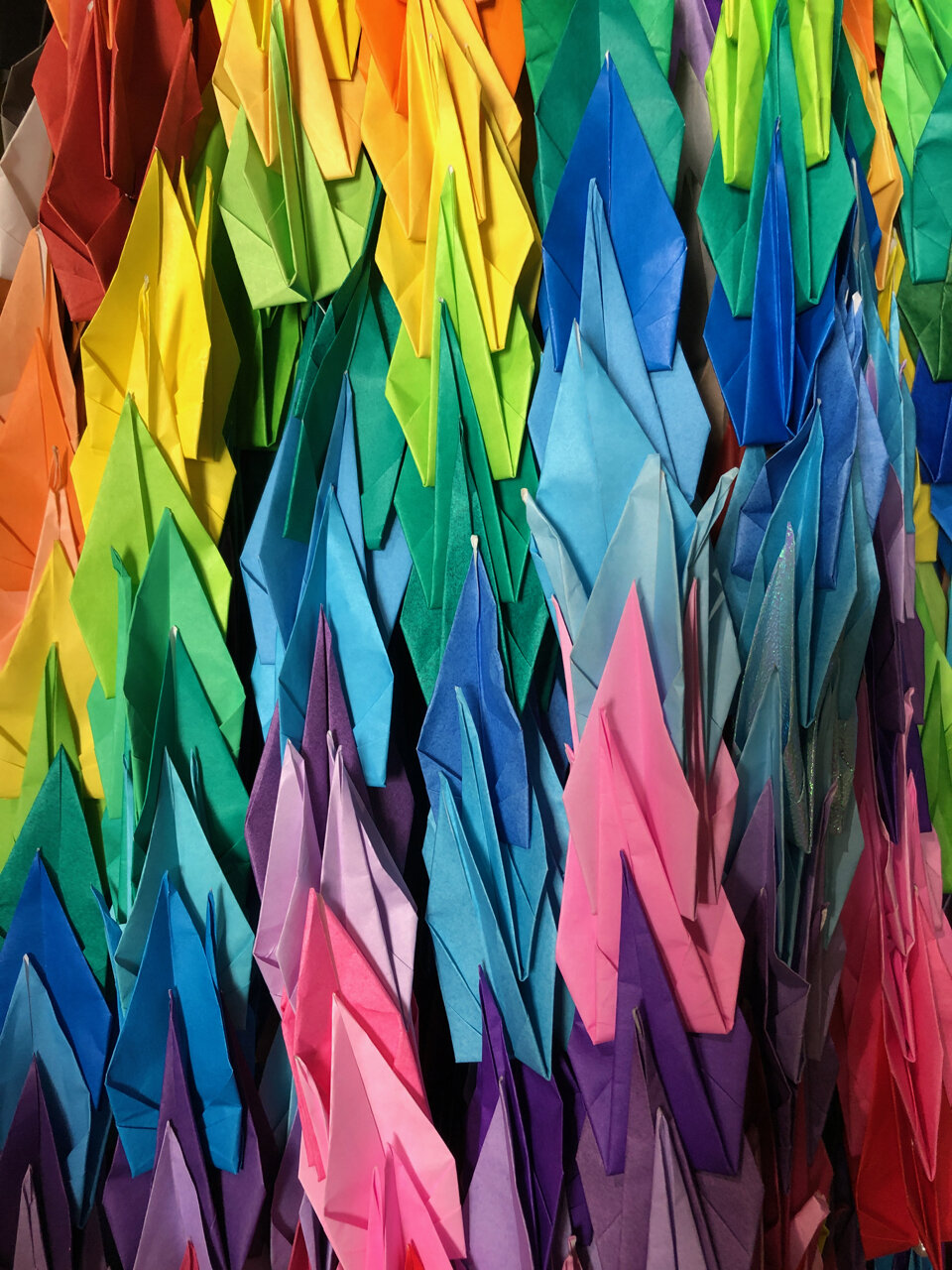 Origami Cranes Of Peace