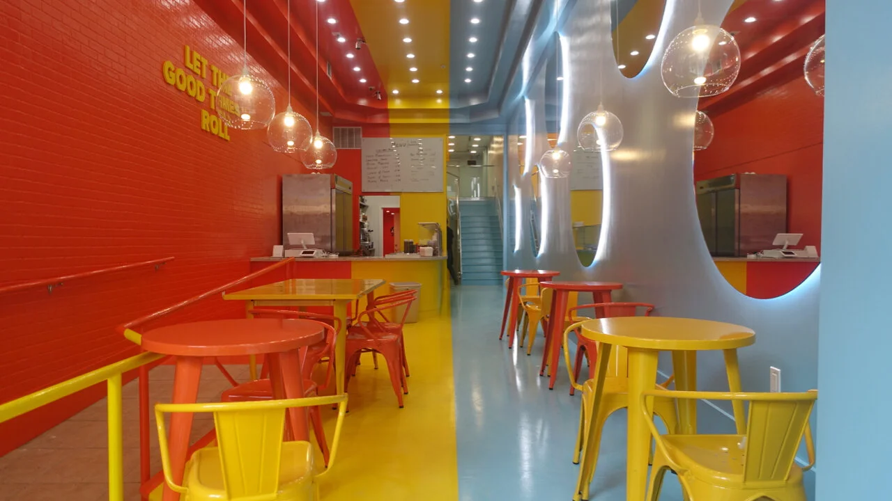 Glazier ice cream shop
