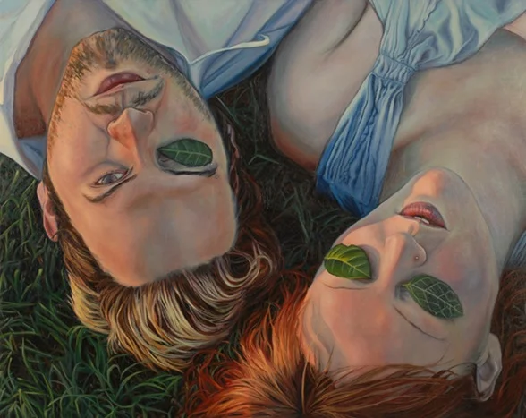 I Will Play Nature to Your Culture (After Barbara Kruger) Gabriel Garza Oil on Canvas, 48 x 60 inches