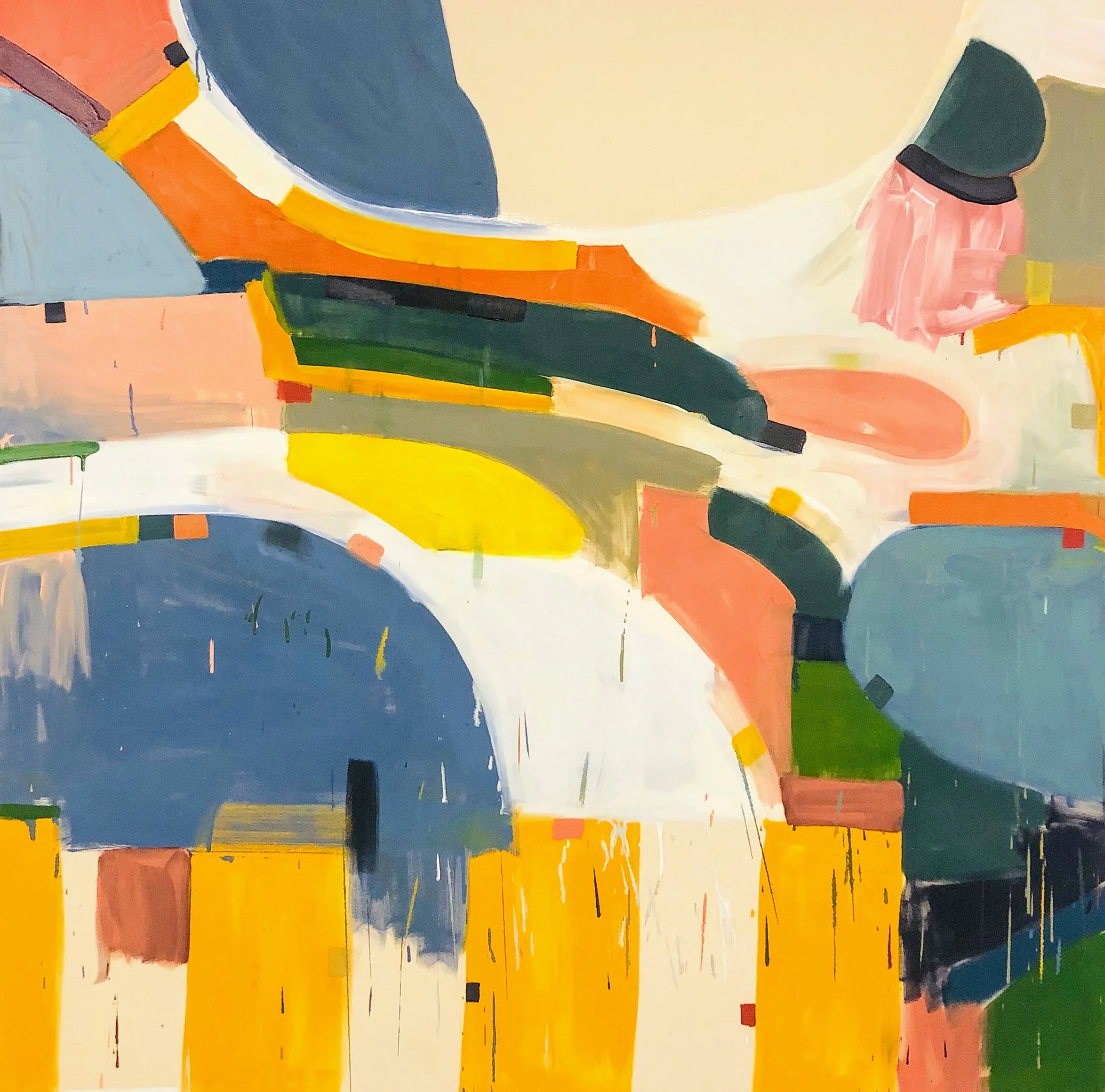 Harrison-4, 2019 oil on canvas 60”x60”