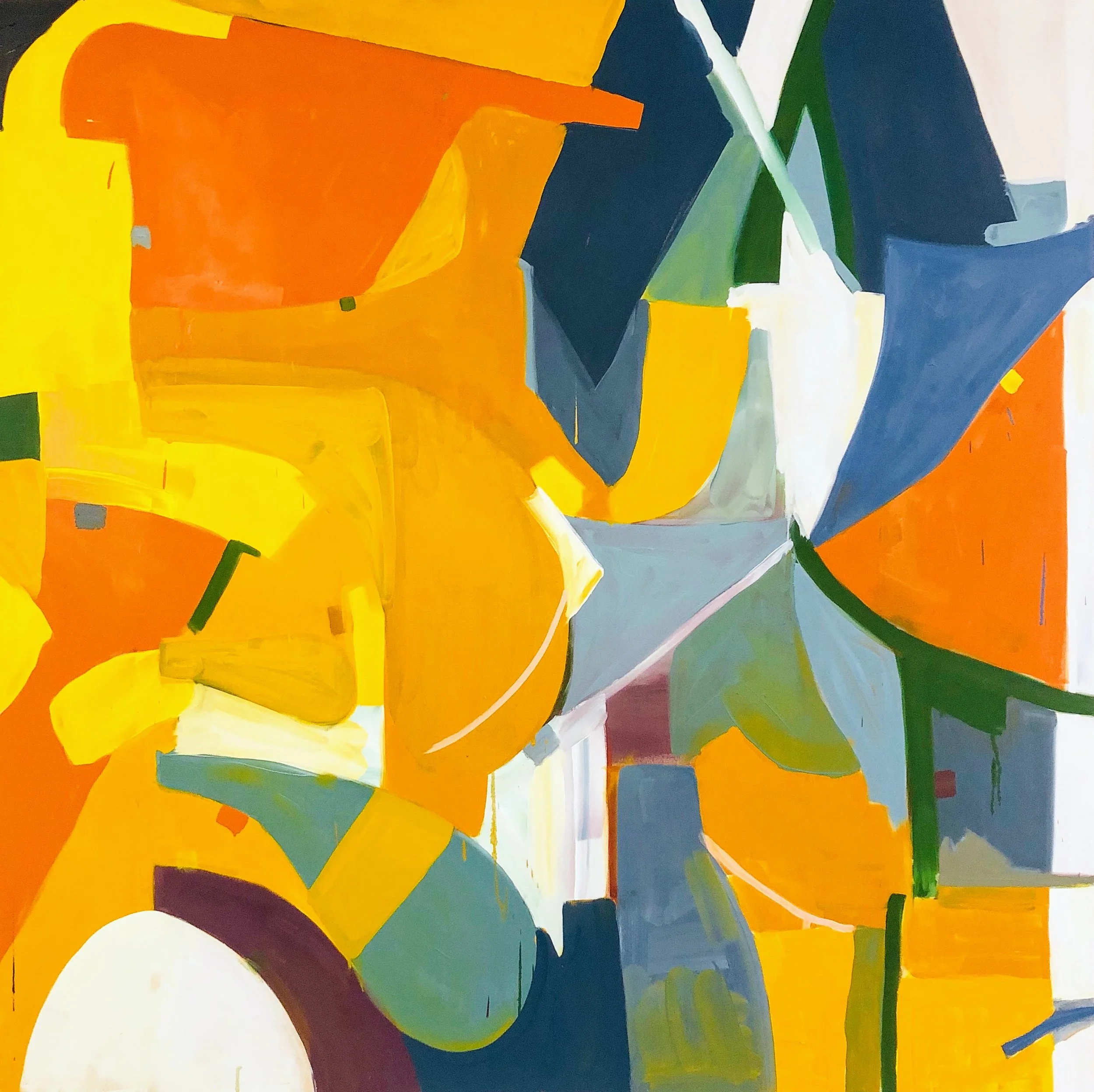 Harrison-6, 2019 oil on canvas 60”x60”