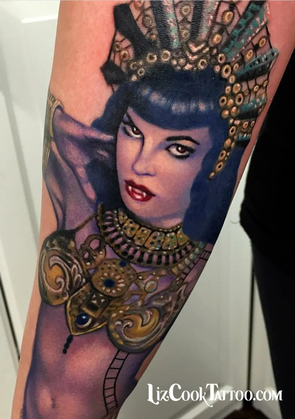 Liz+Cook+Tattoo+Pinup+Betty+Page+Olivia+D+Queen+of+the+Damned+Color+Illustrative+Realism.jpg