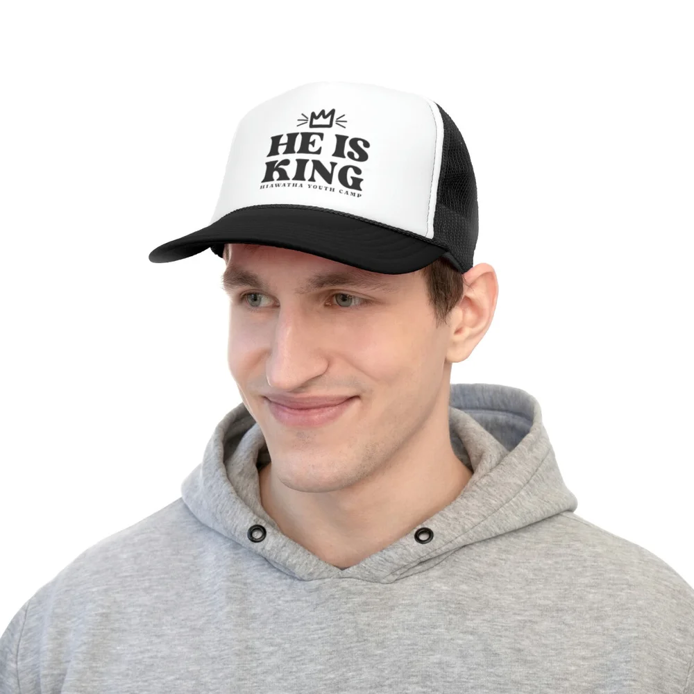 He is King Trucker Hat H Y C