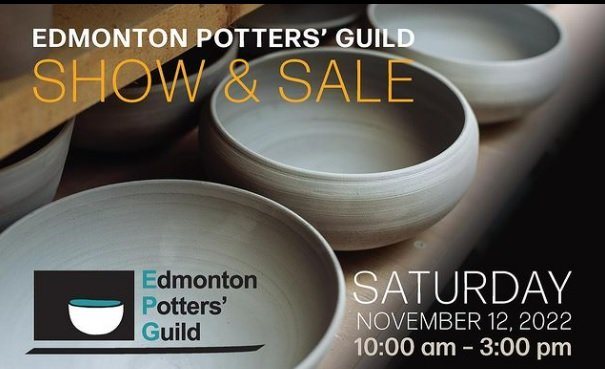 Edmonton Potters Guild Sale 