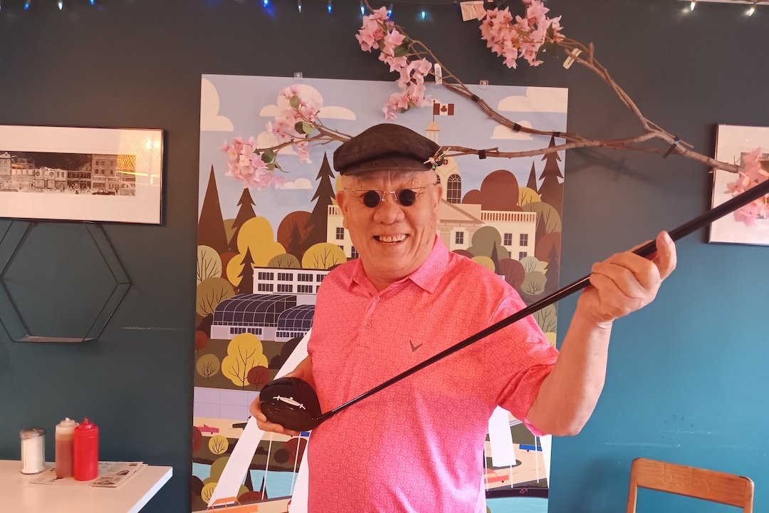 The legendary @greenonioncakeman, Siu To, is making headlines with his newest product - a golf club! 

&ldquo;Siu To, the man credited with bringing the iconic green onion cake to Edmonton in 1980, and known to many as the Green Onion Cake Man, has i
