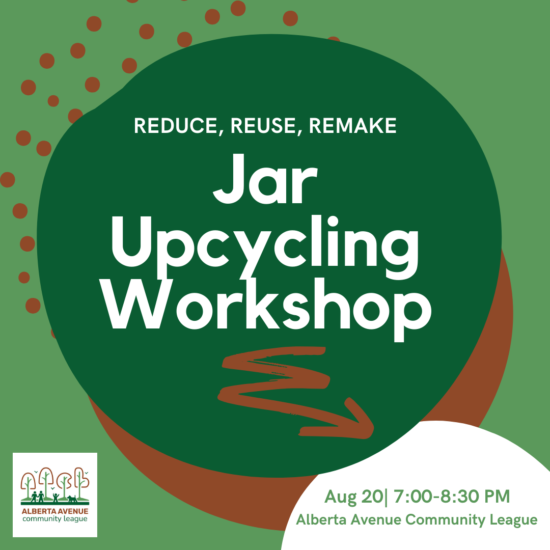 Jar Upcycling Workshop Hosted by Alberta Avenue Community League