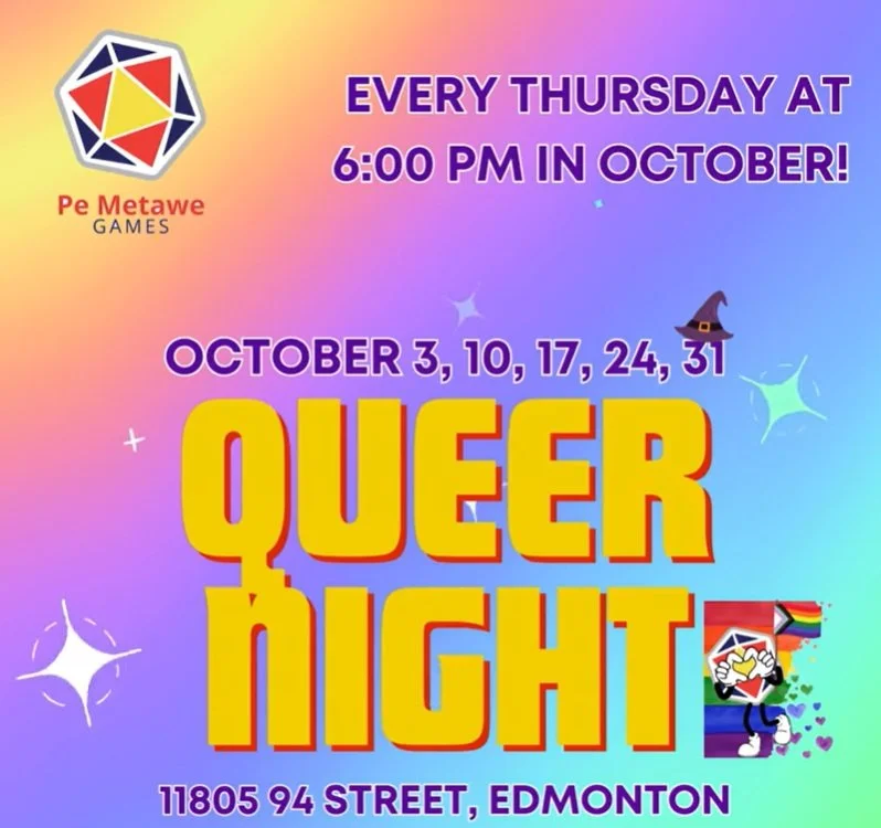 Pe Metawe Games Queer Night