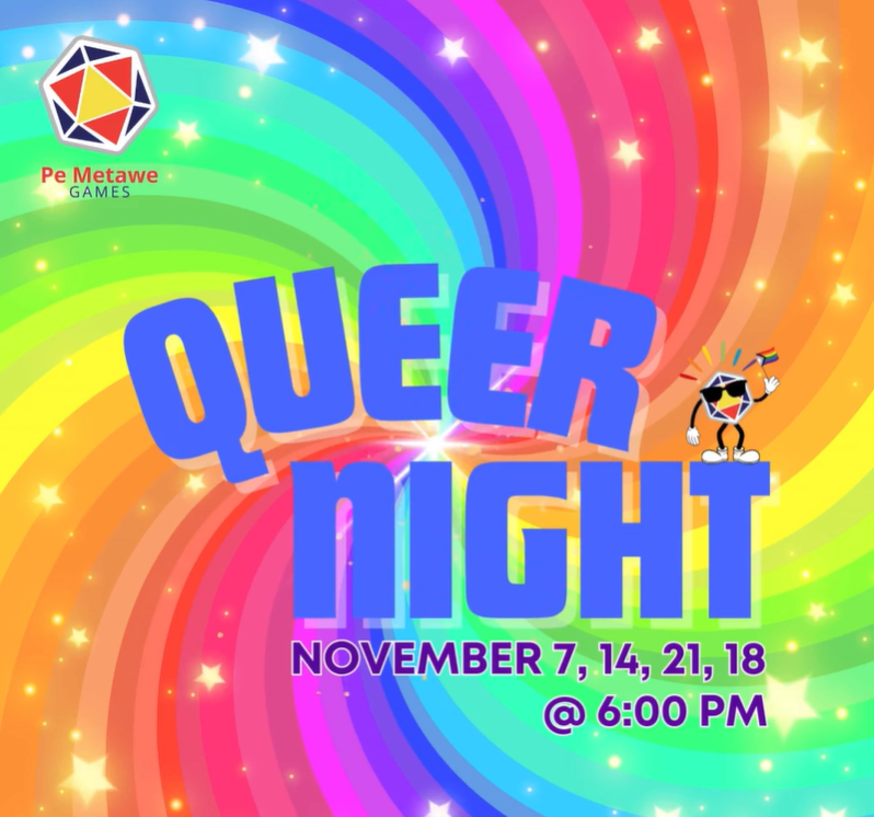 Queer Night at Pe Metawe Games