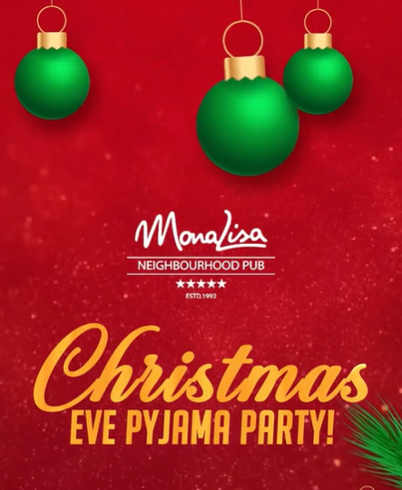 Christmas Eve Pajama Party 