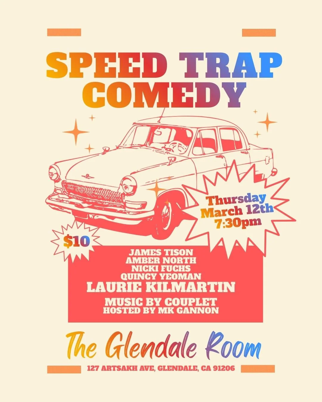 Speed Trap Comedy (Glendale, CA)