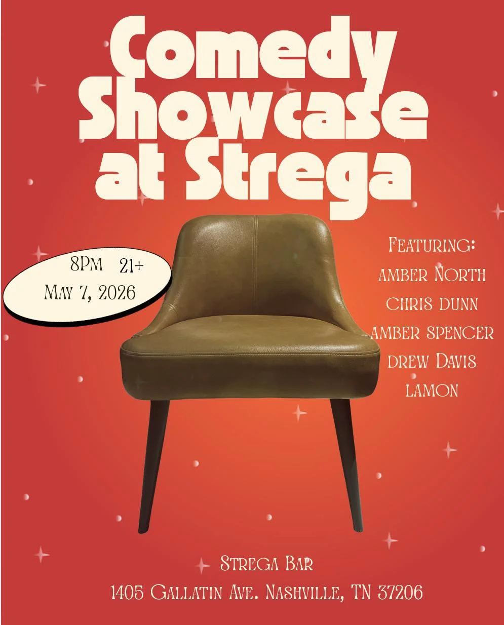 Comedy Showcase at Strega