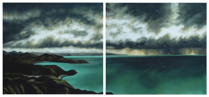Storm over the bay