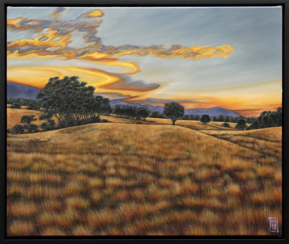 Pyrenees Landscape XII (Sunset at Glenlogie)