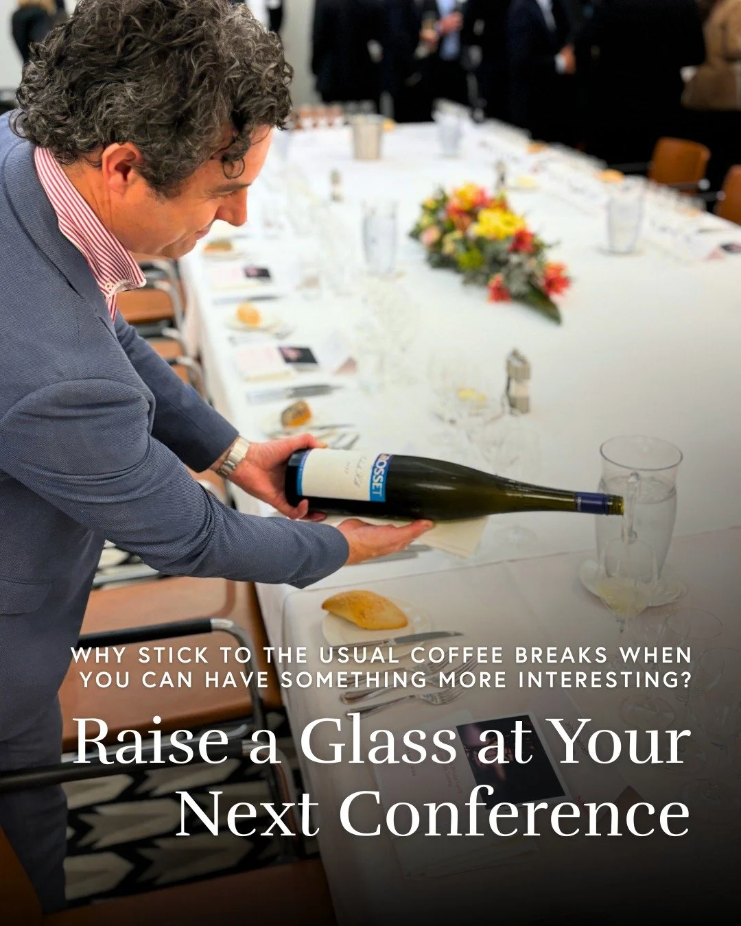 Our pop-up wine bars and tasting sessions turn conference downtime into genuine networking moments&hellip; Fun, relaxed and just the right amount of sophisticated!

Let&rsquo;s make your expo stand out. Tap the link in bio and we&rsquo;ll help you br