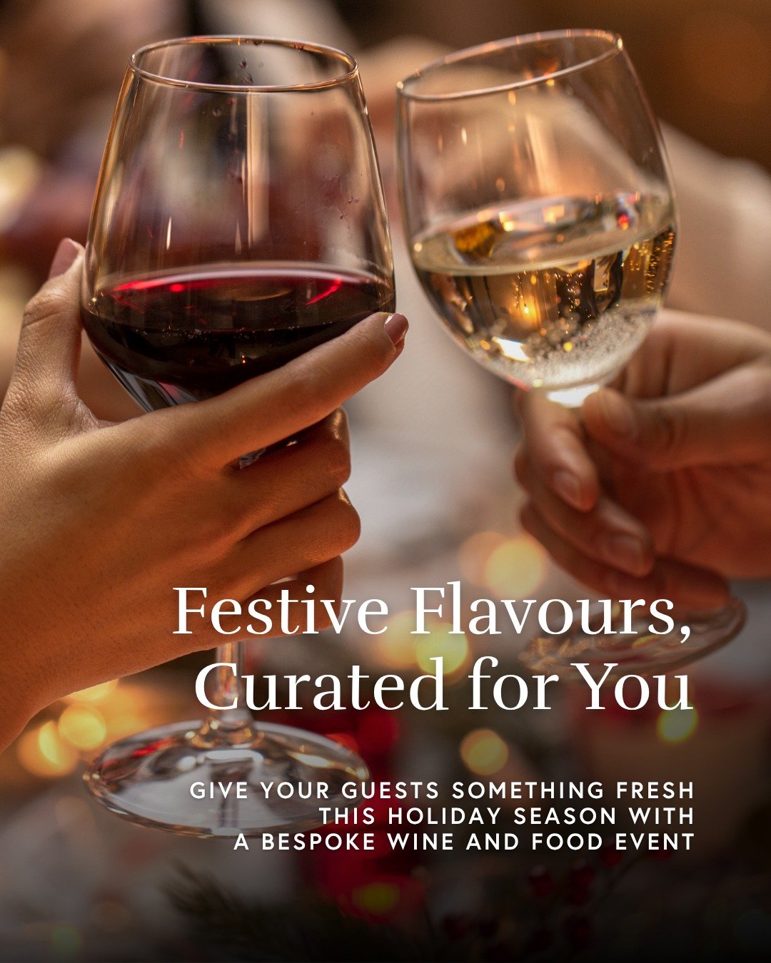 Create a Christmas event that your team and clients will remember 🎄 Our bespoke tastings combine wines from around the world with holiday-friendly bites.

Everything is fully managed and tailored to your group size and location. Host at one of our C