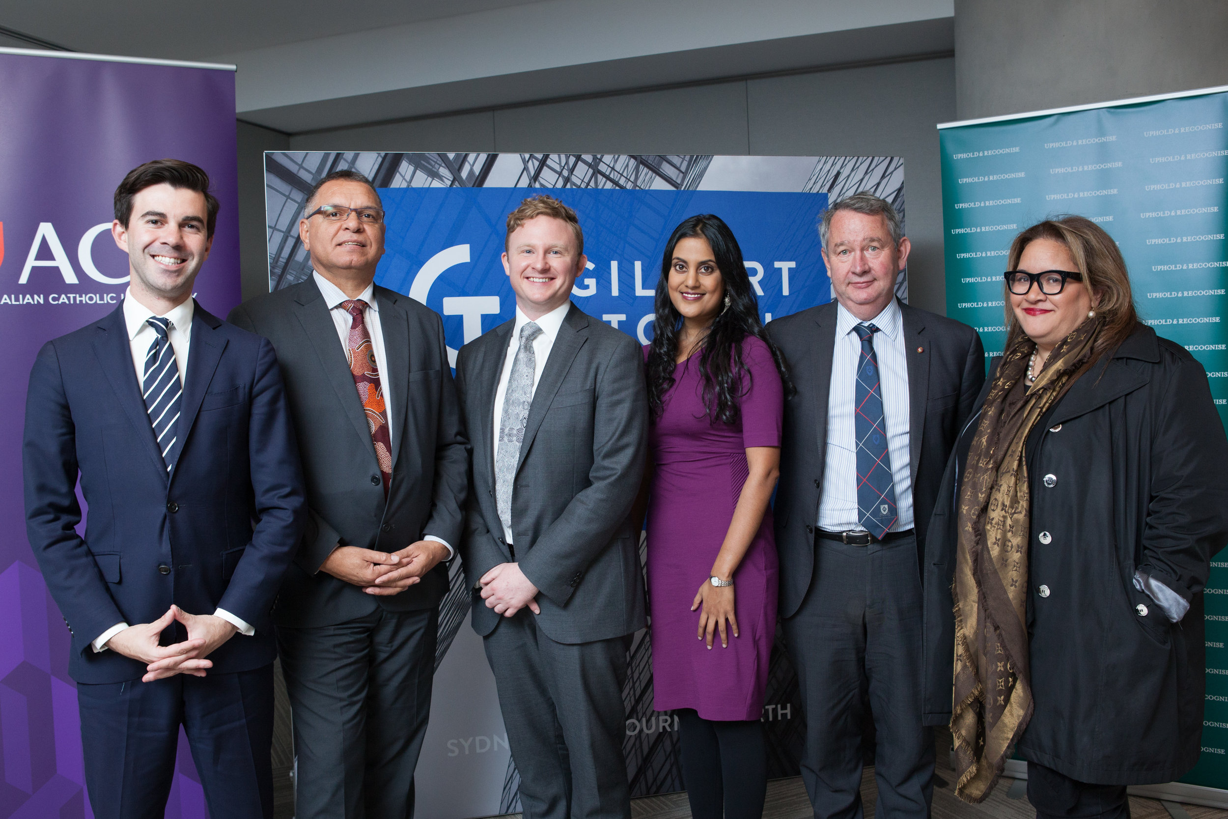 Geoffrey Winters, Sean Gordon, David Allinson, Shireen Morris, Greg Craven and Megan Davis
