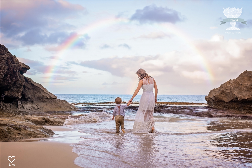 Finalist image of Julia and her son, photographer of Julia Klink Photography