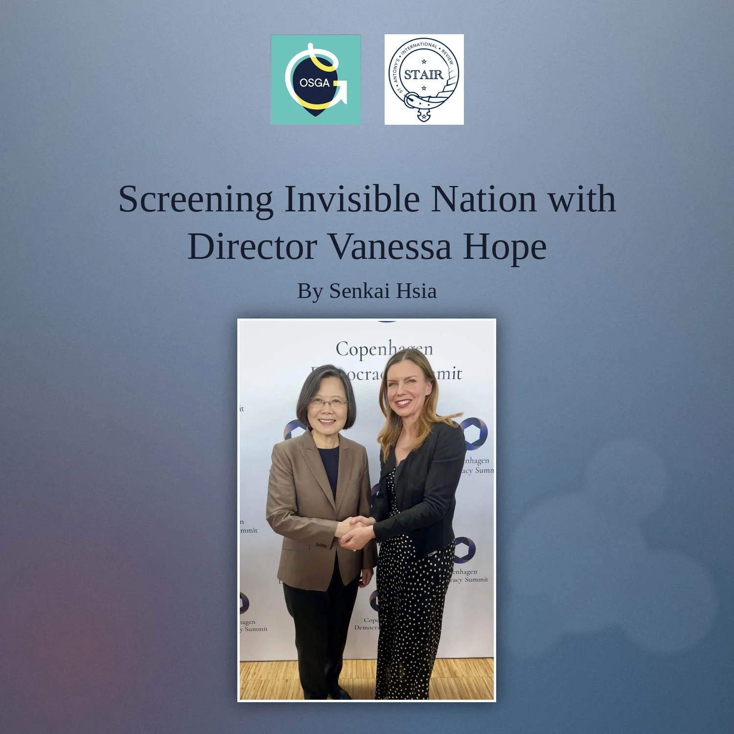 Screening Invisible Nation with Director Vanessa Hope 