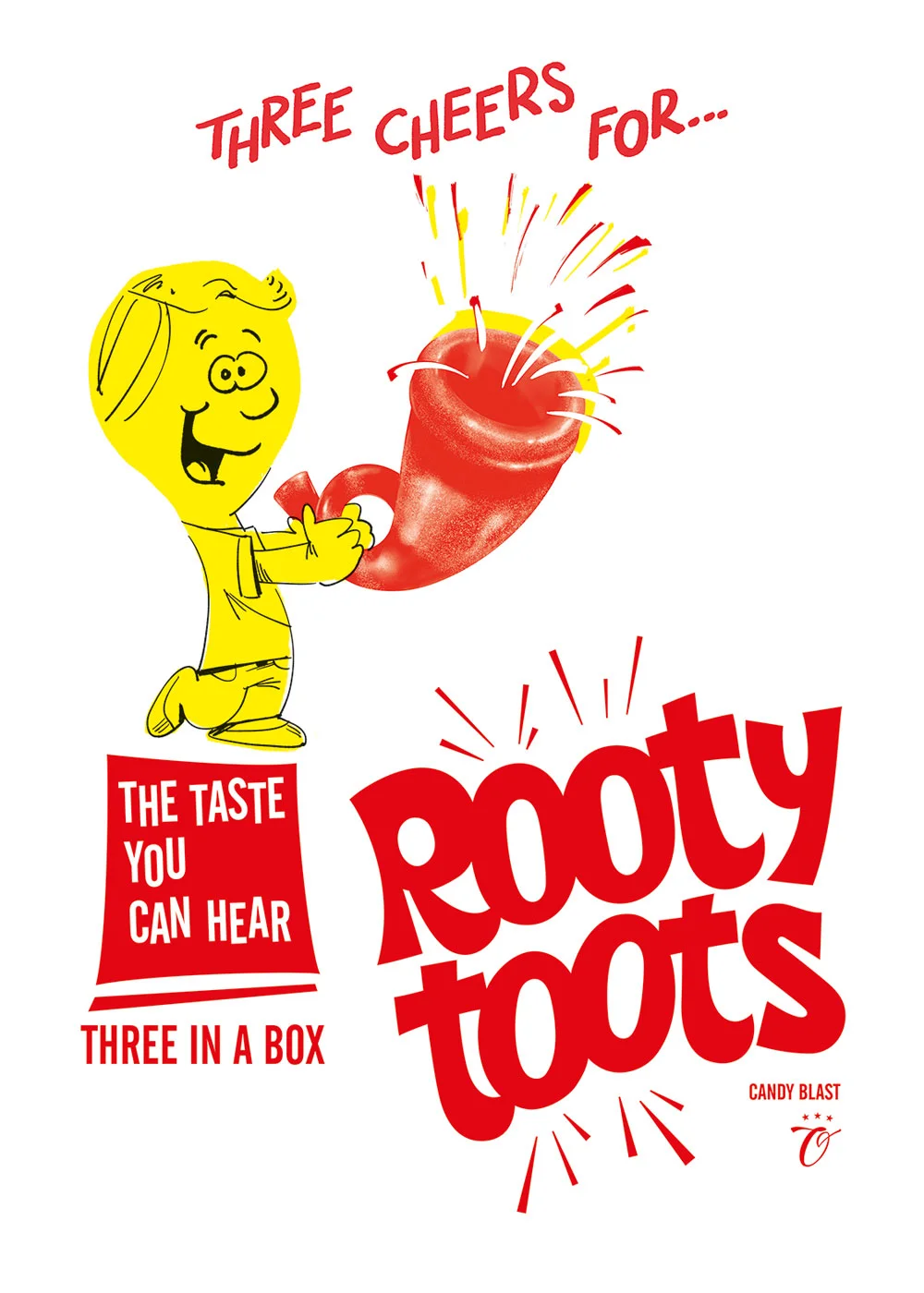 Rooty Toots candy - Advertisement